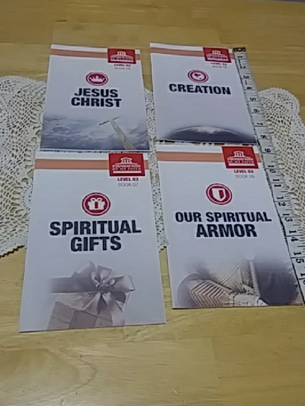 Grace to Grow Foundations of my faith study guides, Full set like new